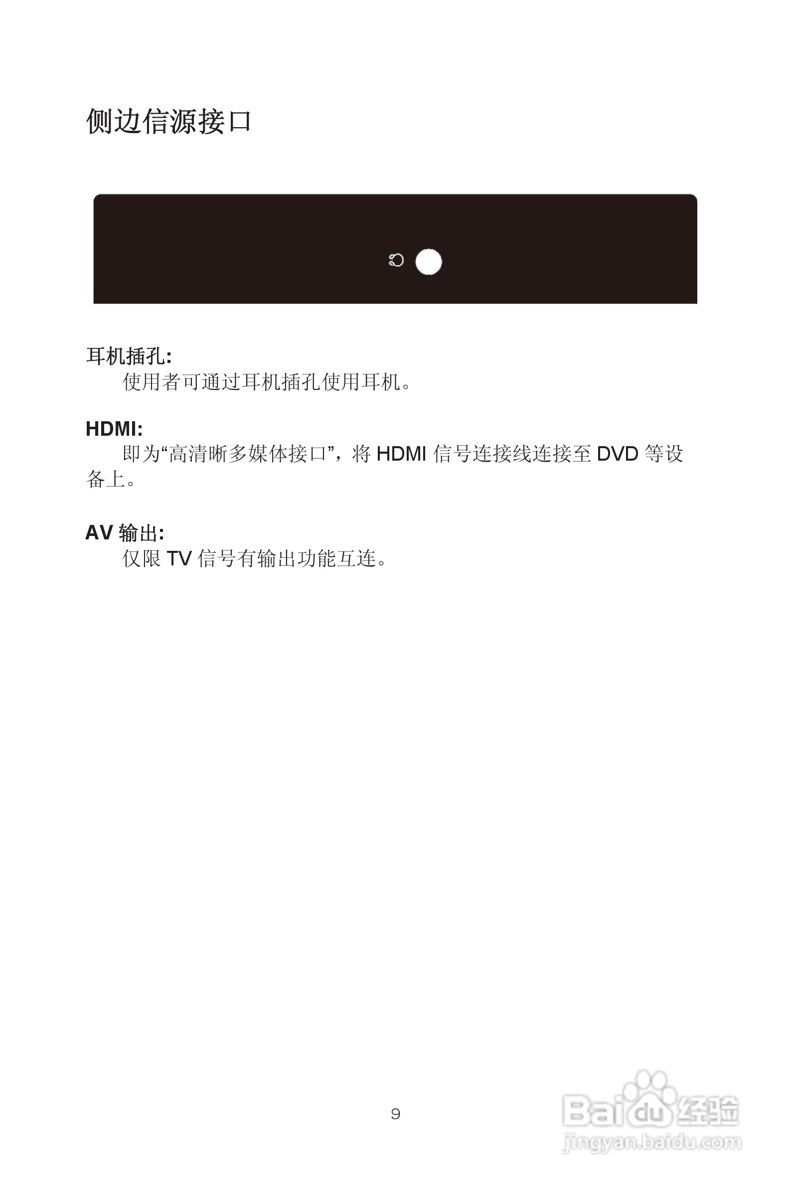 熊猫电子L32A01液晶彩色电视机说明书:[2]