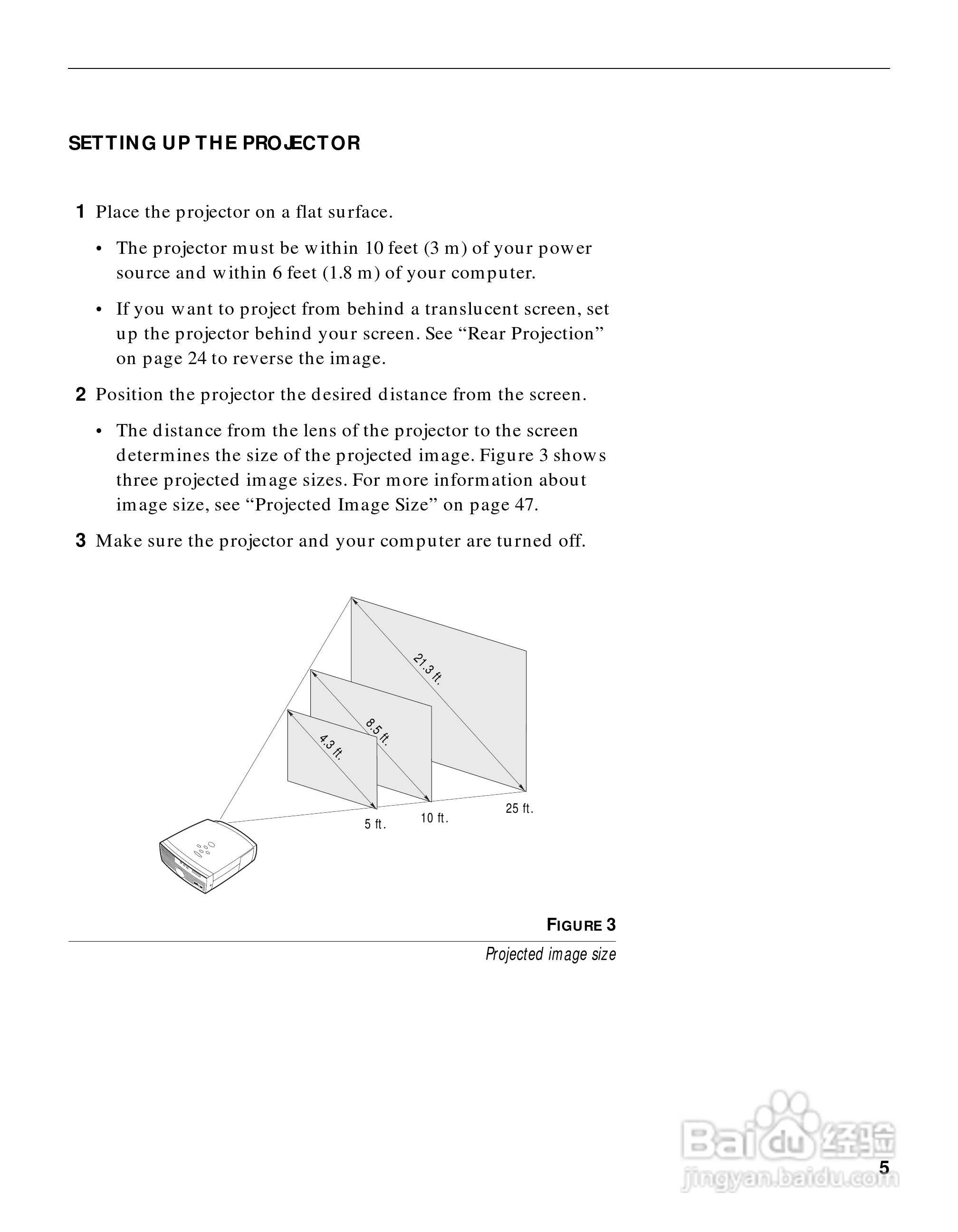 富可视 LP400投影机说明书:[1]
