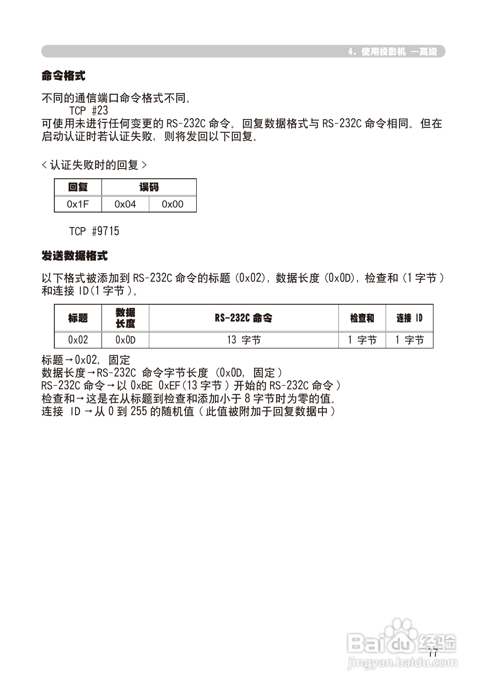 日立 CP-X268A投影机说明书:[17]
