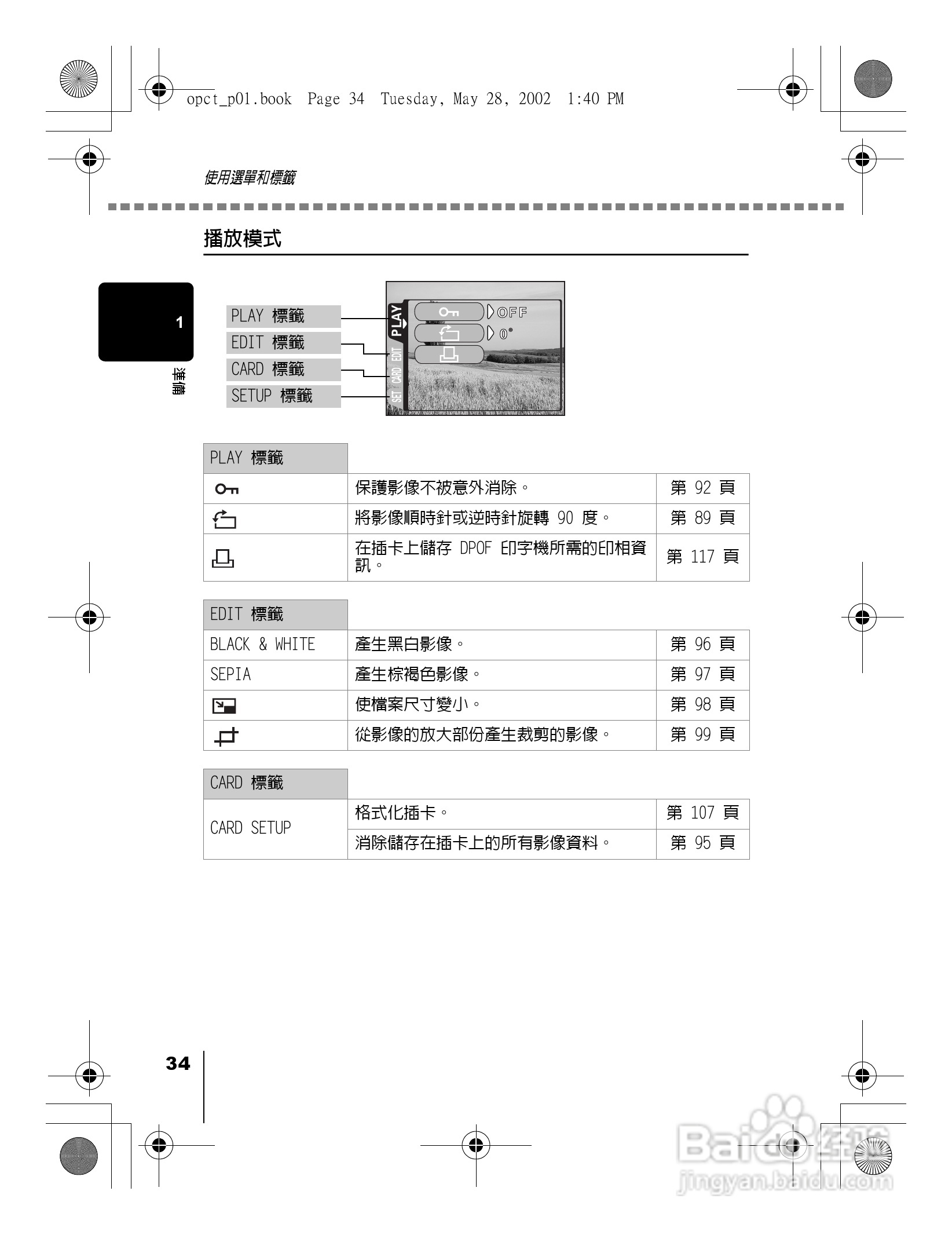 Olympus奥林巴斯D-550Z数码相机说明书:[4]