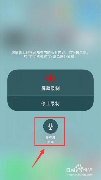 苹果ios12录屏怎么打开录屏声音