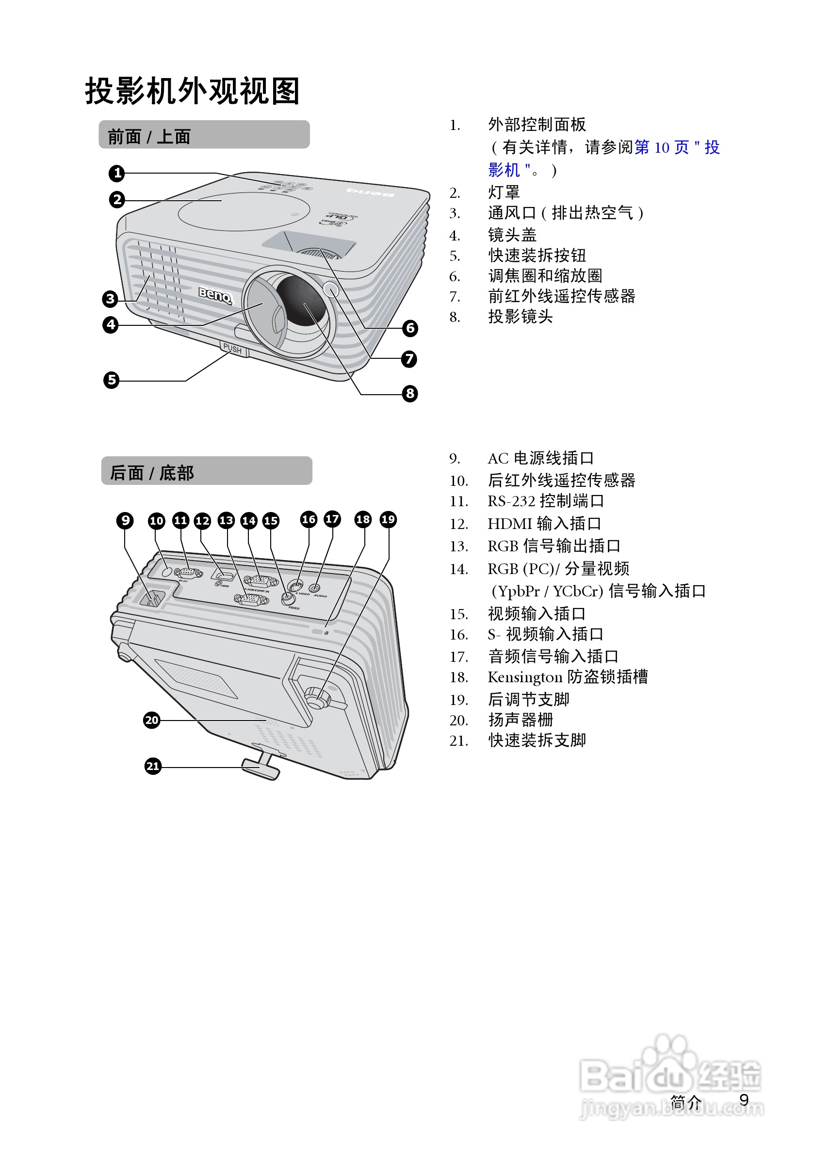 明基MP623投影仪使用说明书:[1]