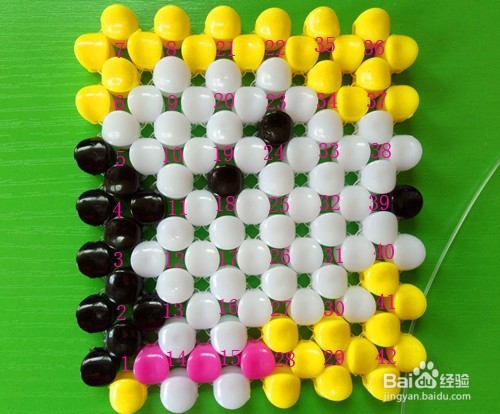 史努比串珠杯垫制作方法