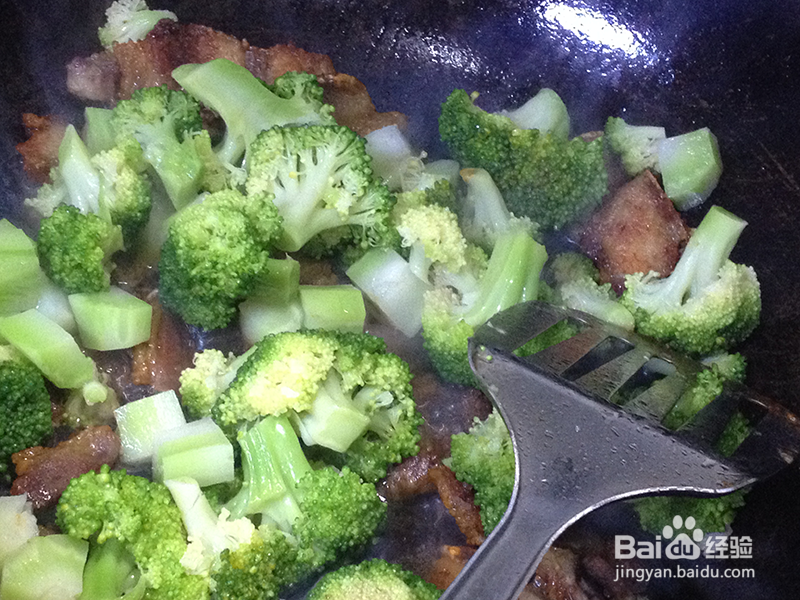 怎么做西兰花炒肉片
