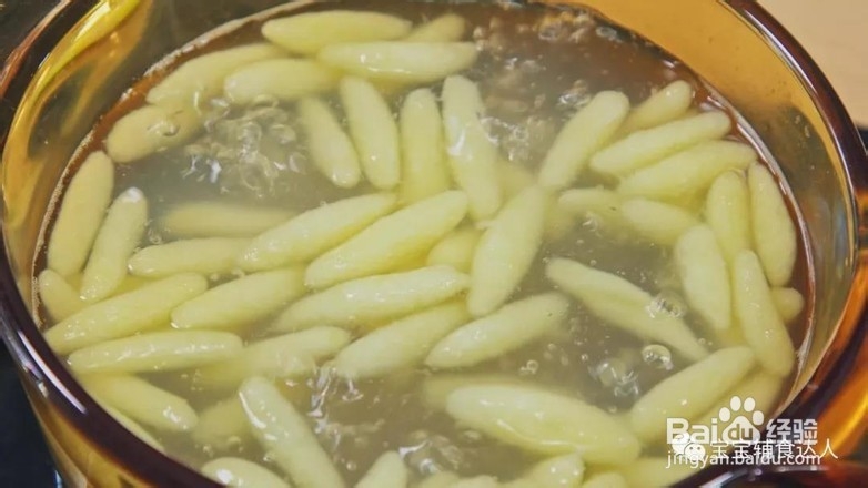 肉末香菇土豆条