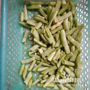养生食补四季豆炒肉的做法