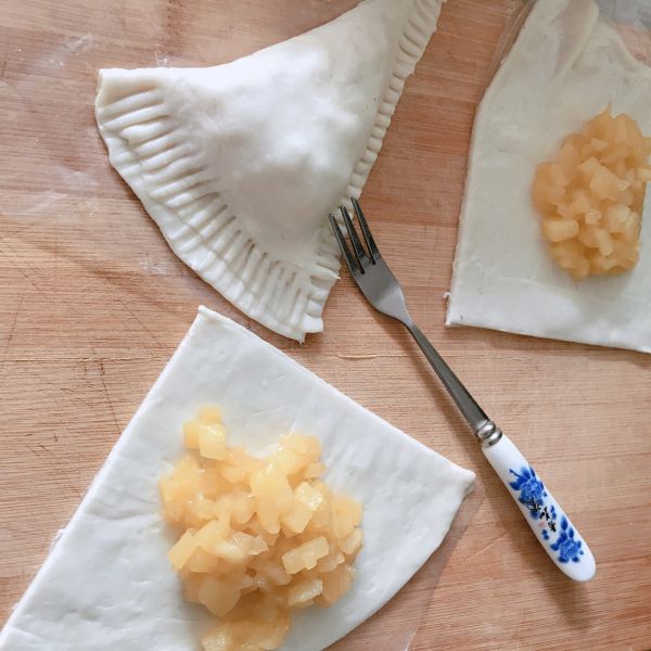 手抓饼变身苹果派