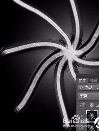 ps利用滤镜制作绚丽的抽丝花朵教程