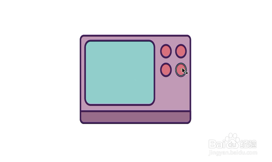 怎样在illustrator中绘制微波炉小图标