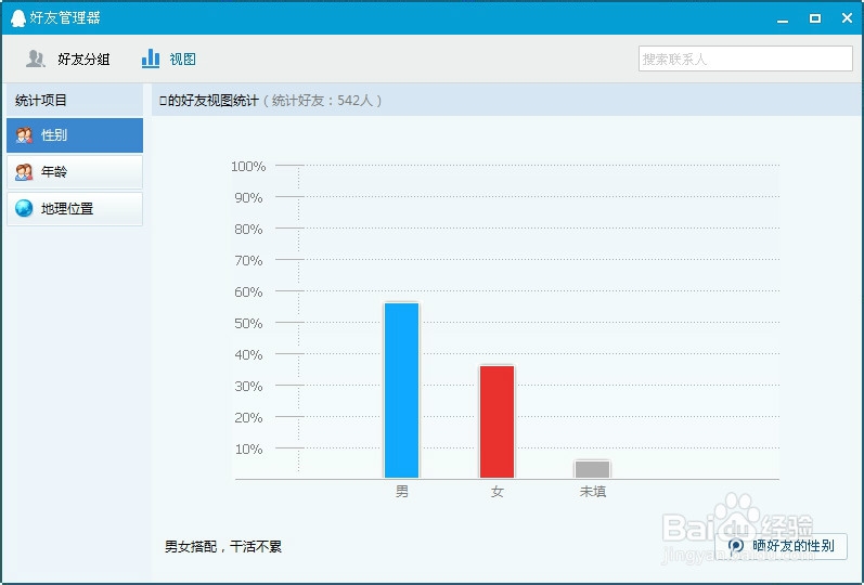 怎么查看QQ好友情况及管理好友