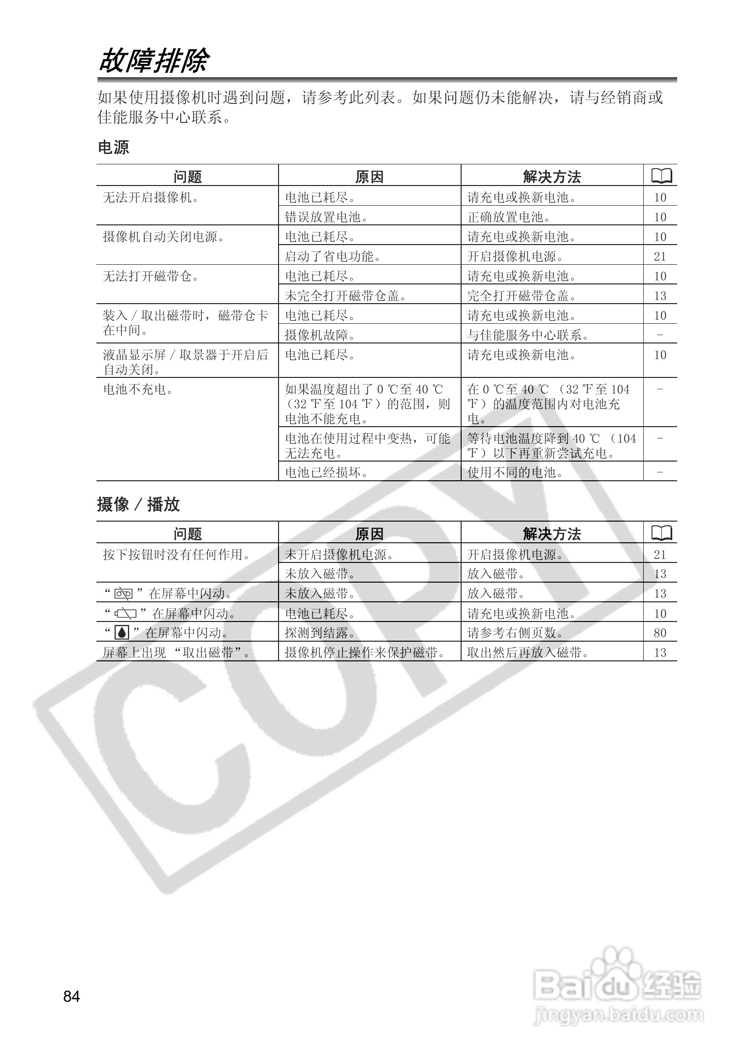 佳能MV850i数码摄像机使用说明书:[9]