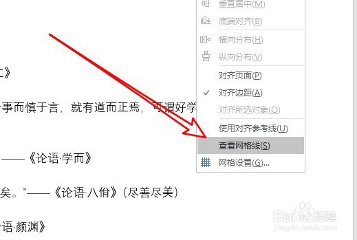 word2019文档怎么样显示网格线