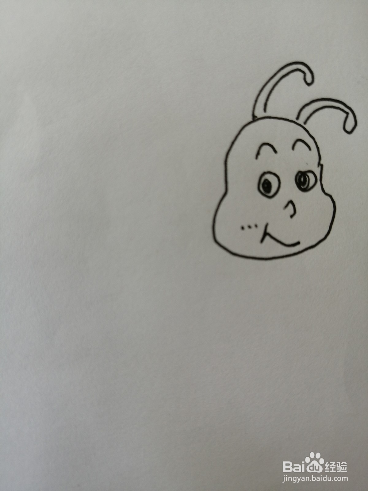 可爱的小蜗牛怎么画