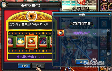 DNF尊贵黑钻会员称号