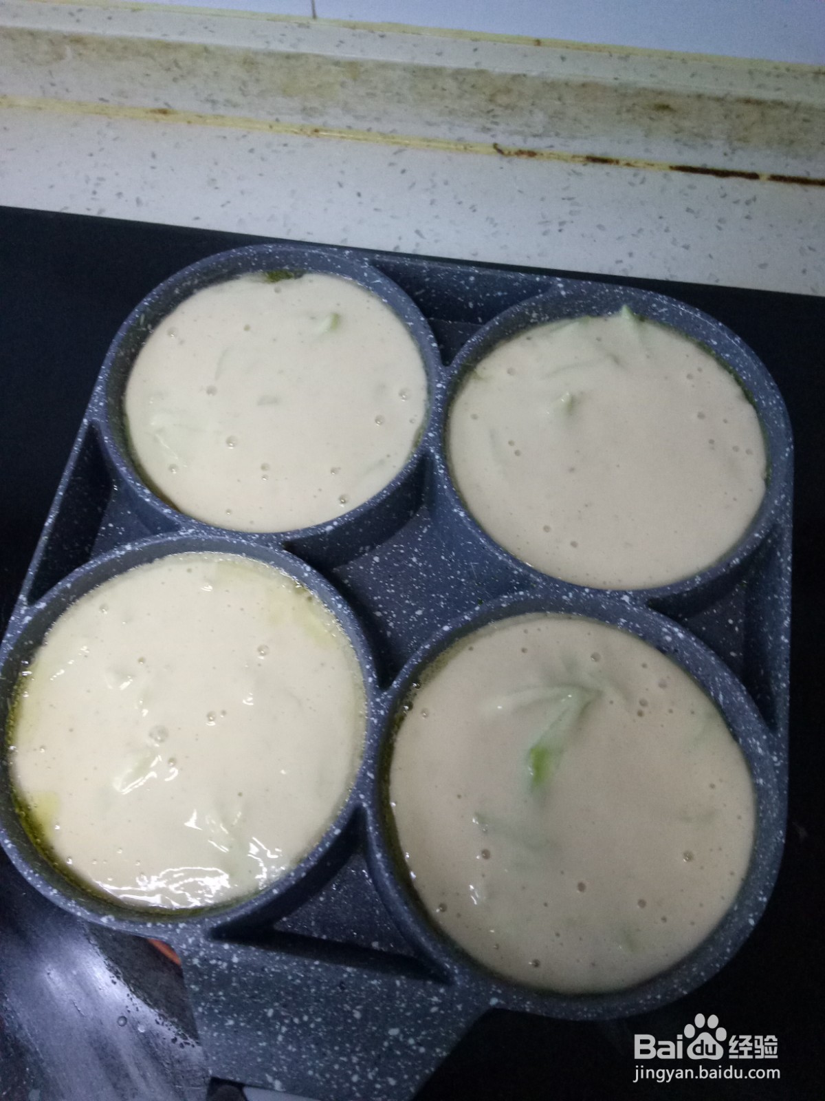 简单丝瓜发面饼
