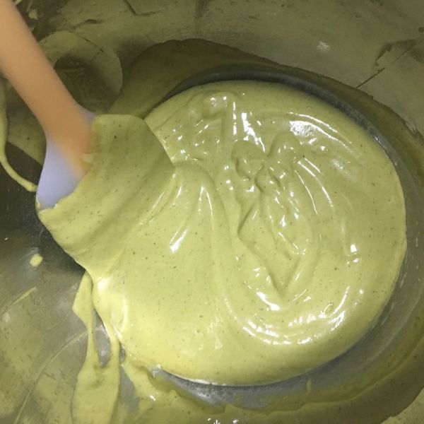 抹茶拉花杯子戚风