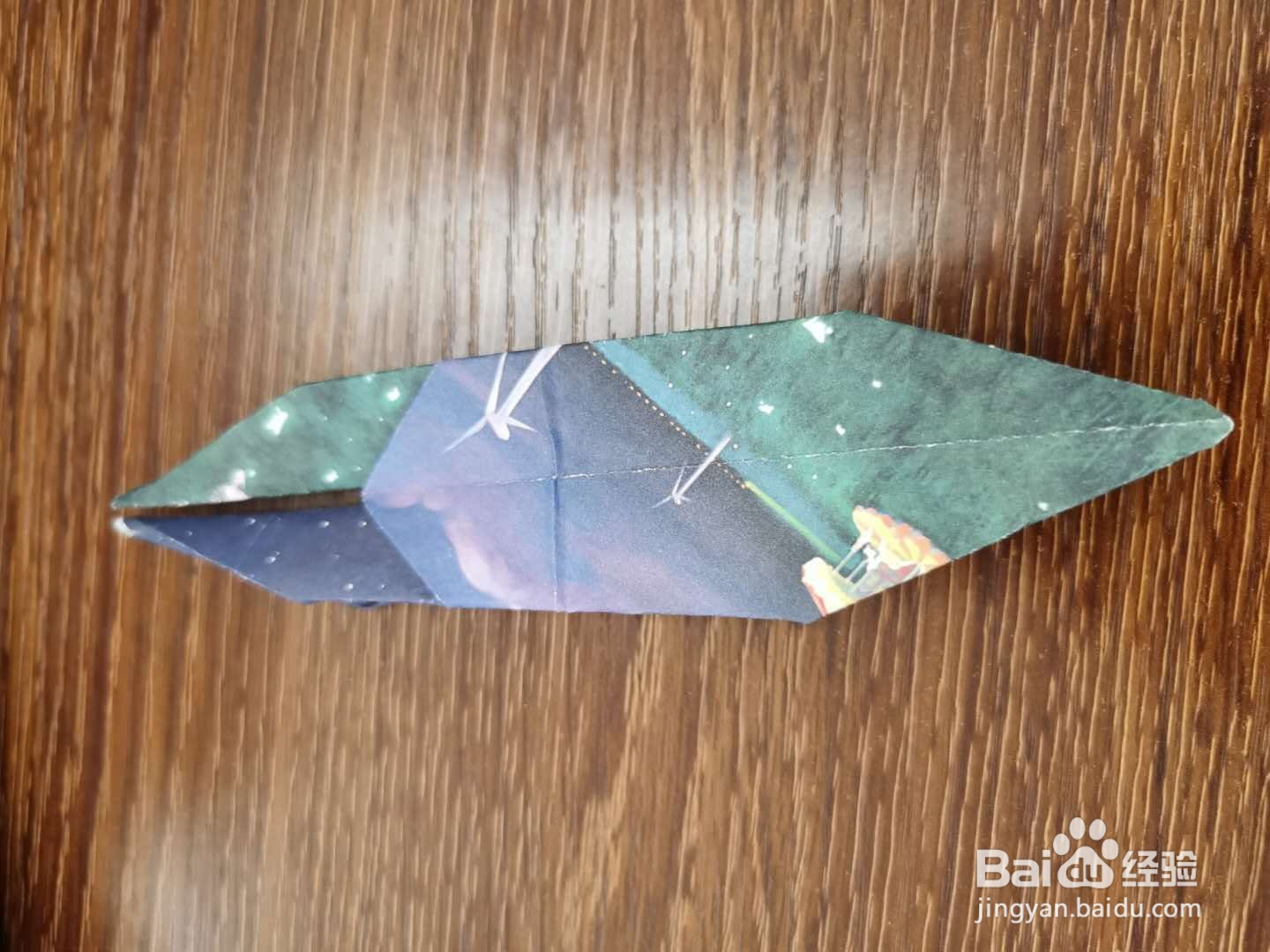 千纸鹤折纸步骤图