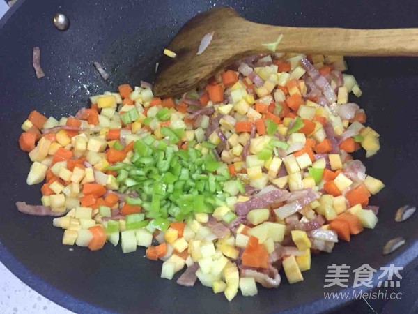 菠萝饭的家常做法