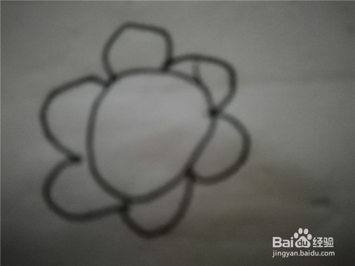 怎么样用简笔画画画花