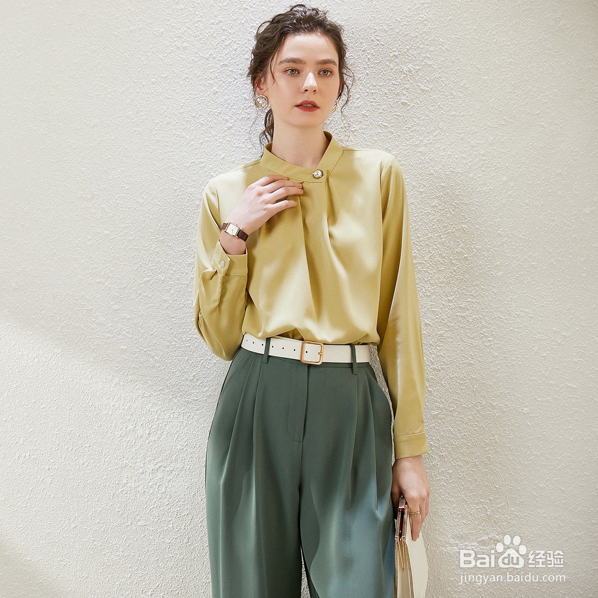 夏末，女生糖果色衬衫如何穿搭比较有气质