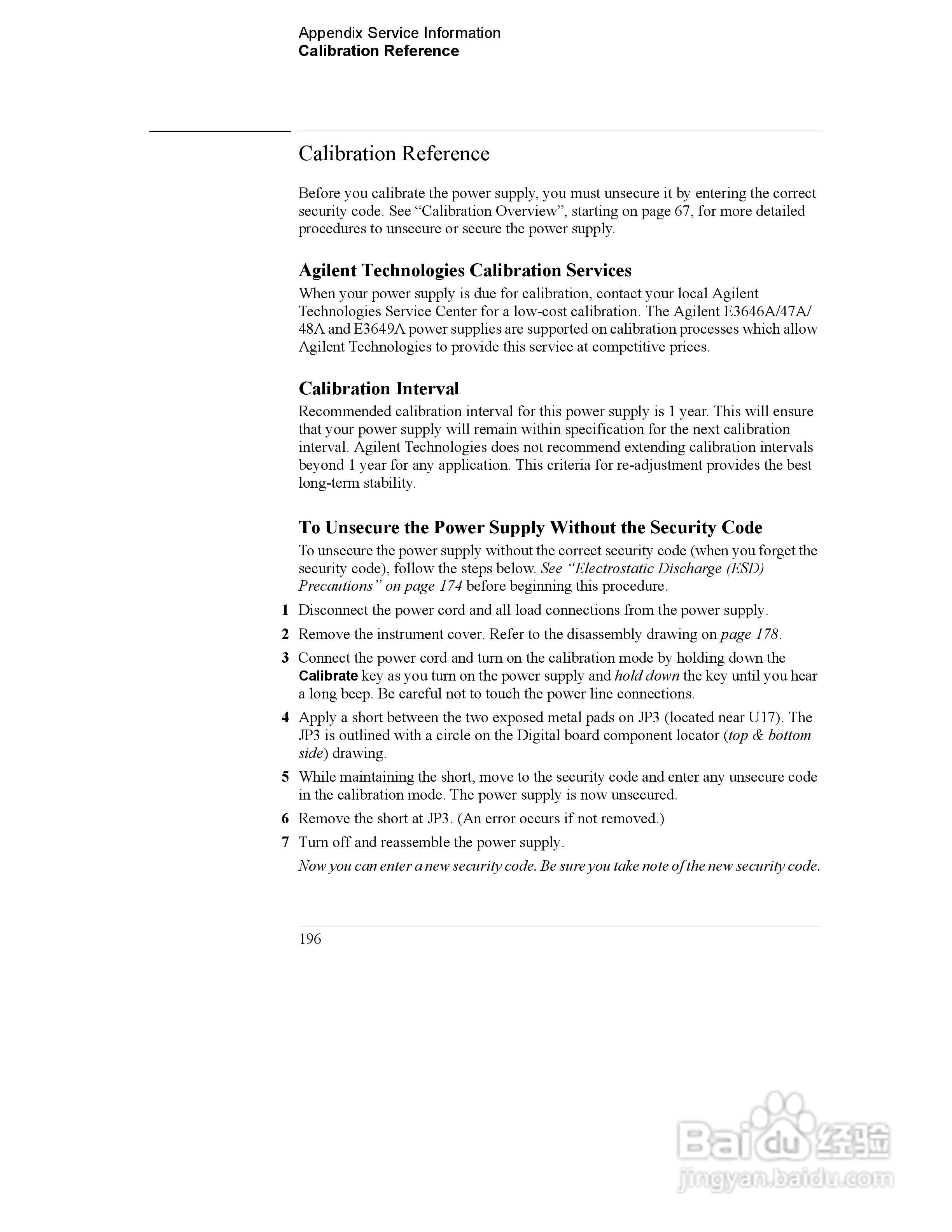 E3646A型双输出电源供应器操作手册:[20]