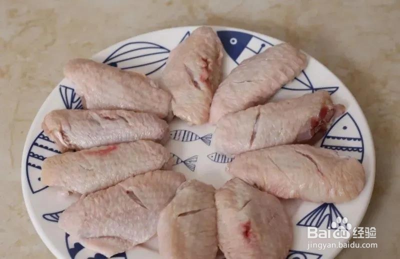家庭版奥尔良烤鸡翅的做法