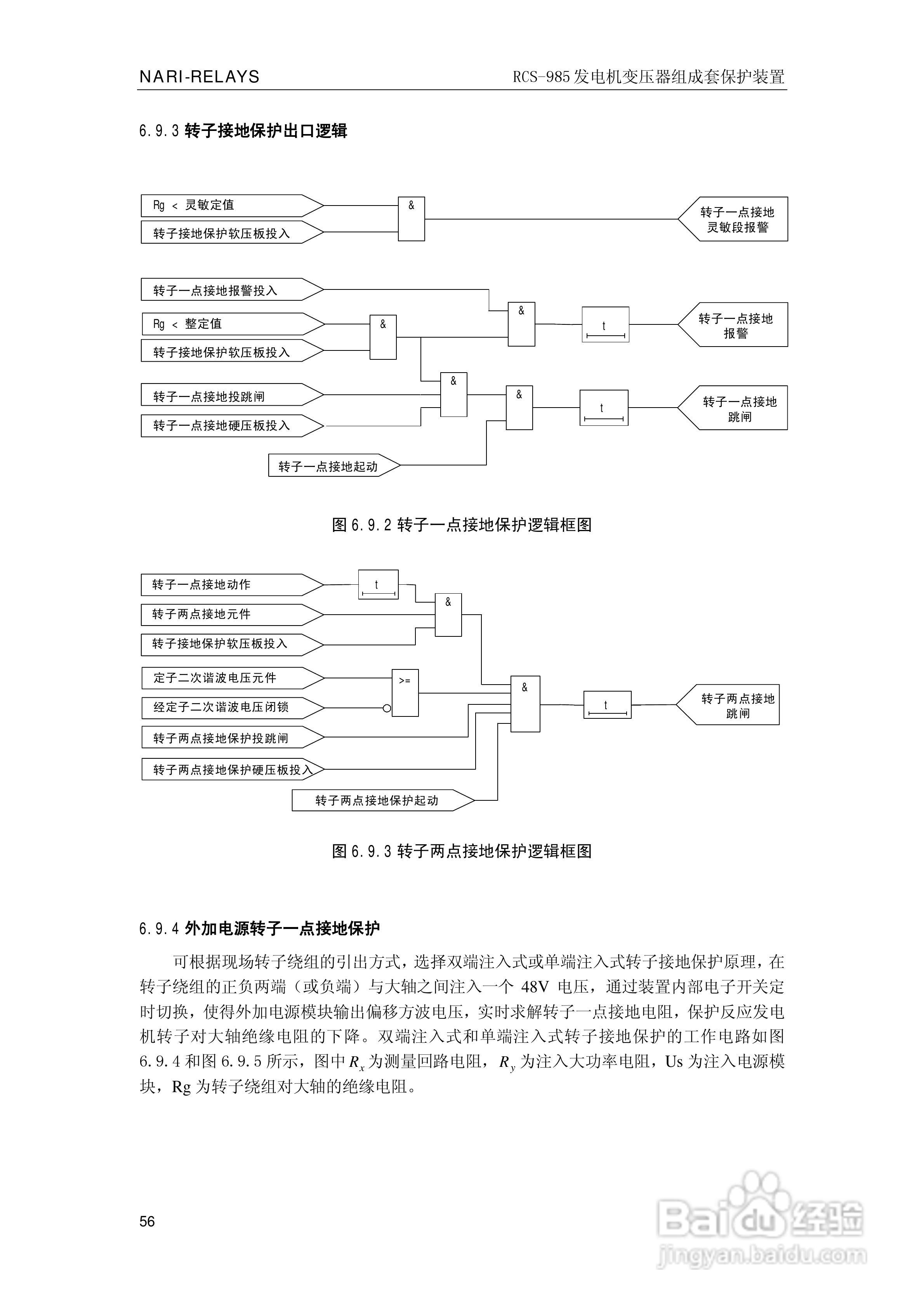 南瑞RCS-985G发电机变压器成套保护装置技术说明书:[7]