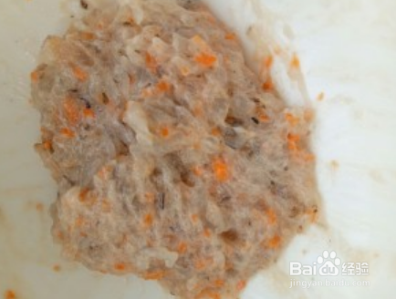 美味胡萝卜虾丸