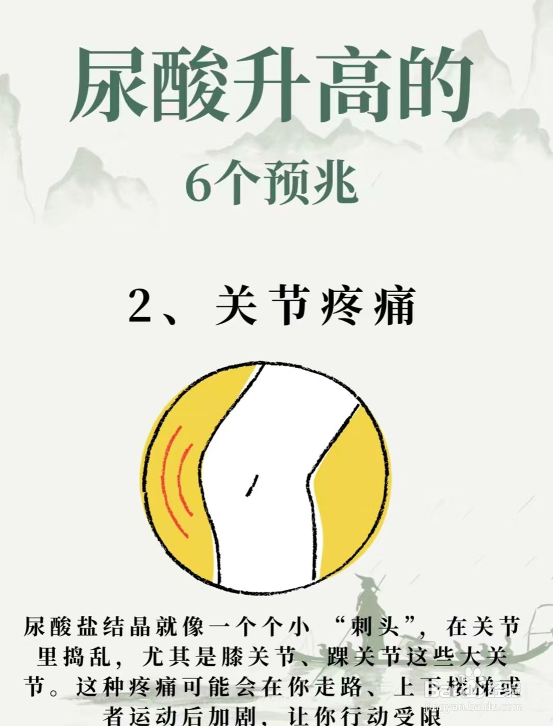 高尿酸的20个冷知识