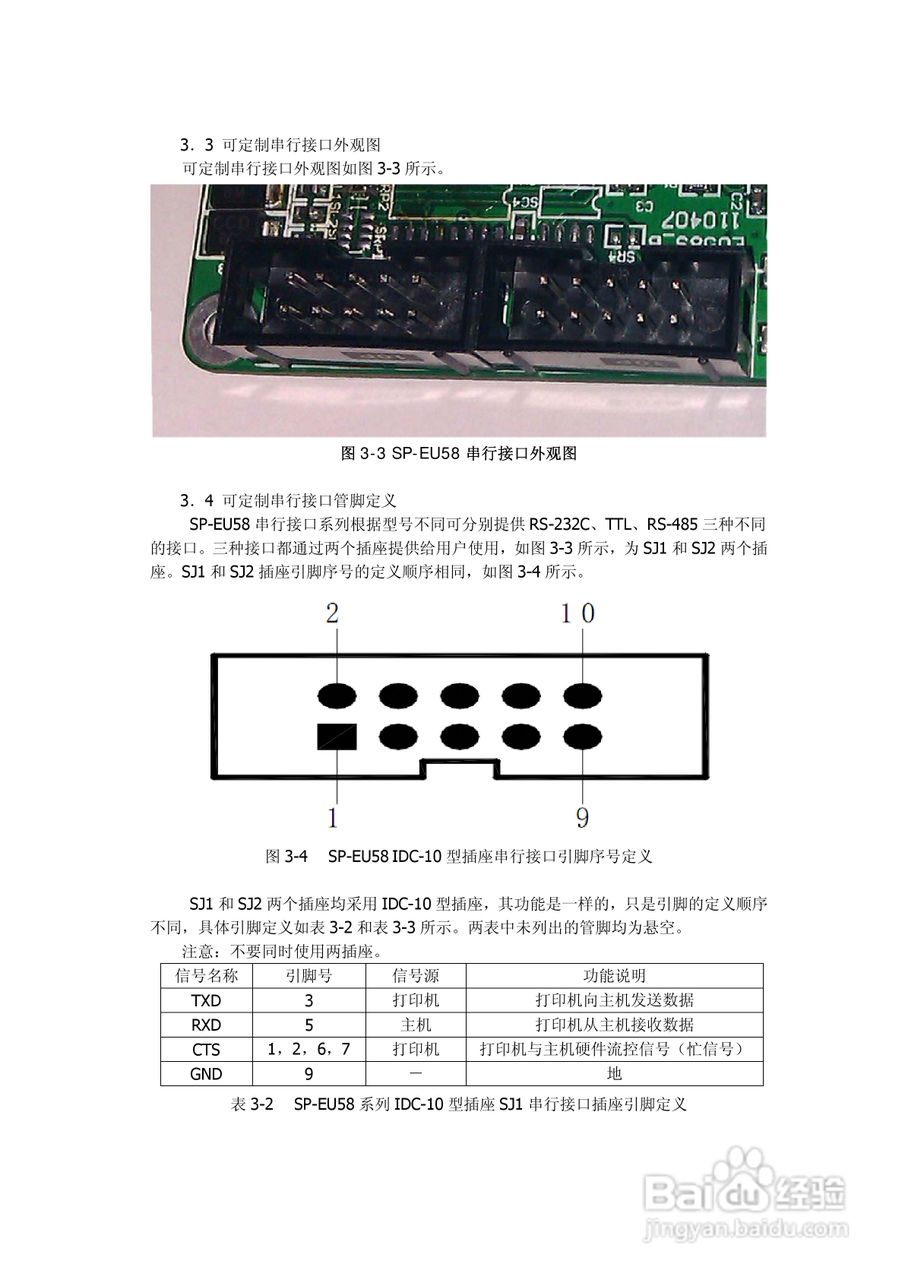 思普瑞特SP-EU58嵌入打印单元说明书:[1]