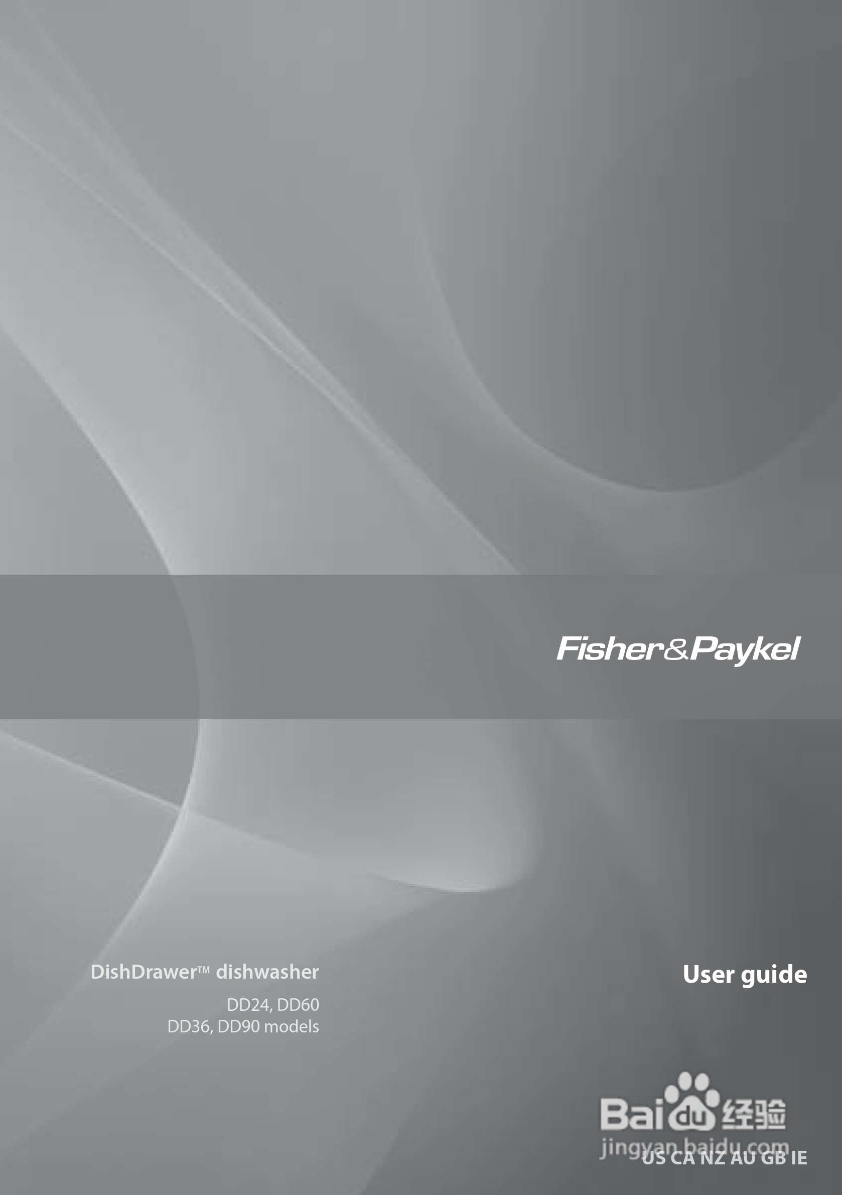 斐雪派克DD60DCX7洗碗机说明书:[1]