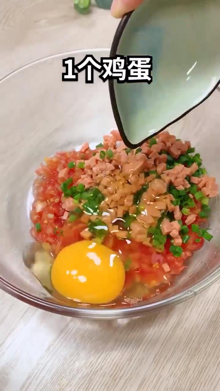 番茄鸡蛋饼怎么做？