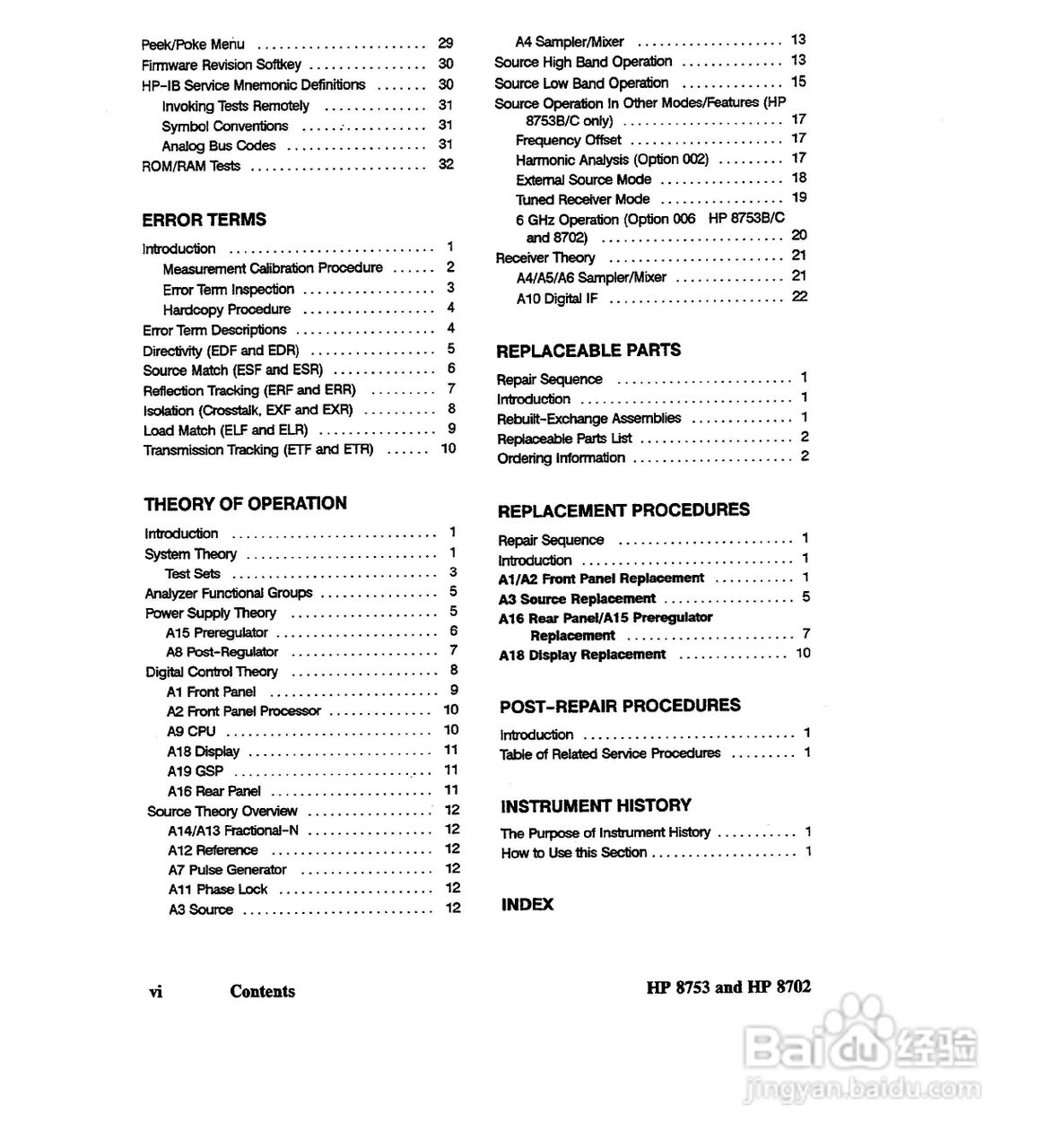 HP8753A/B/ C分析仪说明书:[2]