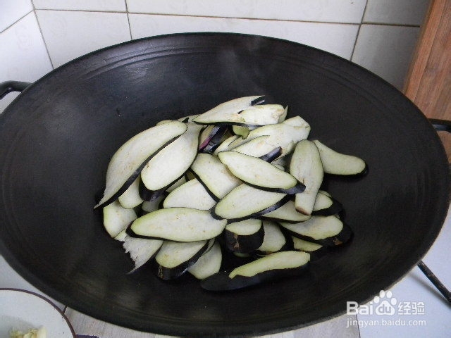 家常小炒——蒜香茄子片