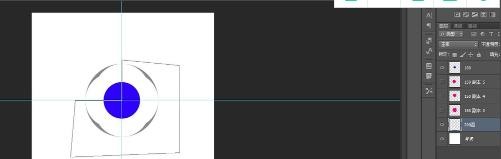 ps怎么画四分环