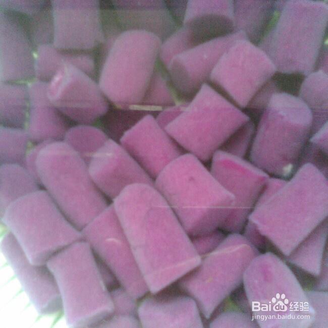 超简单的Q弹南瓜紫薯圆