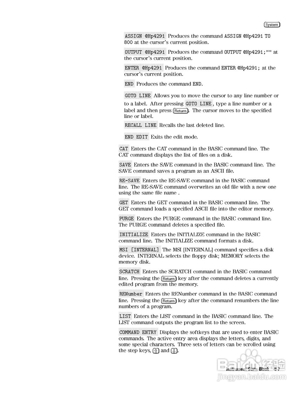 HP4291B分析仪说明书:[18]