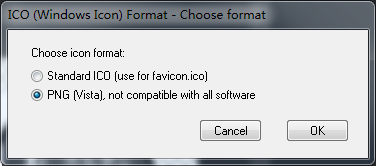 怎么用ps制作保存ico