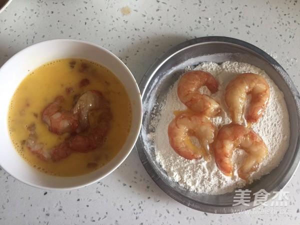 虾球烧丝瓜的做法