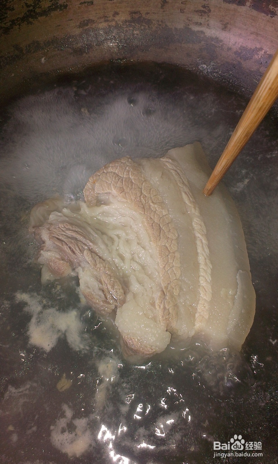 肥而不腻——麻油白肉的做法