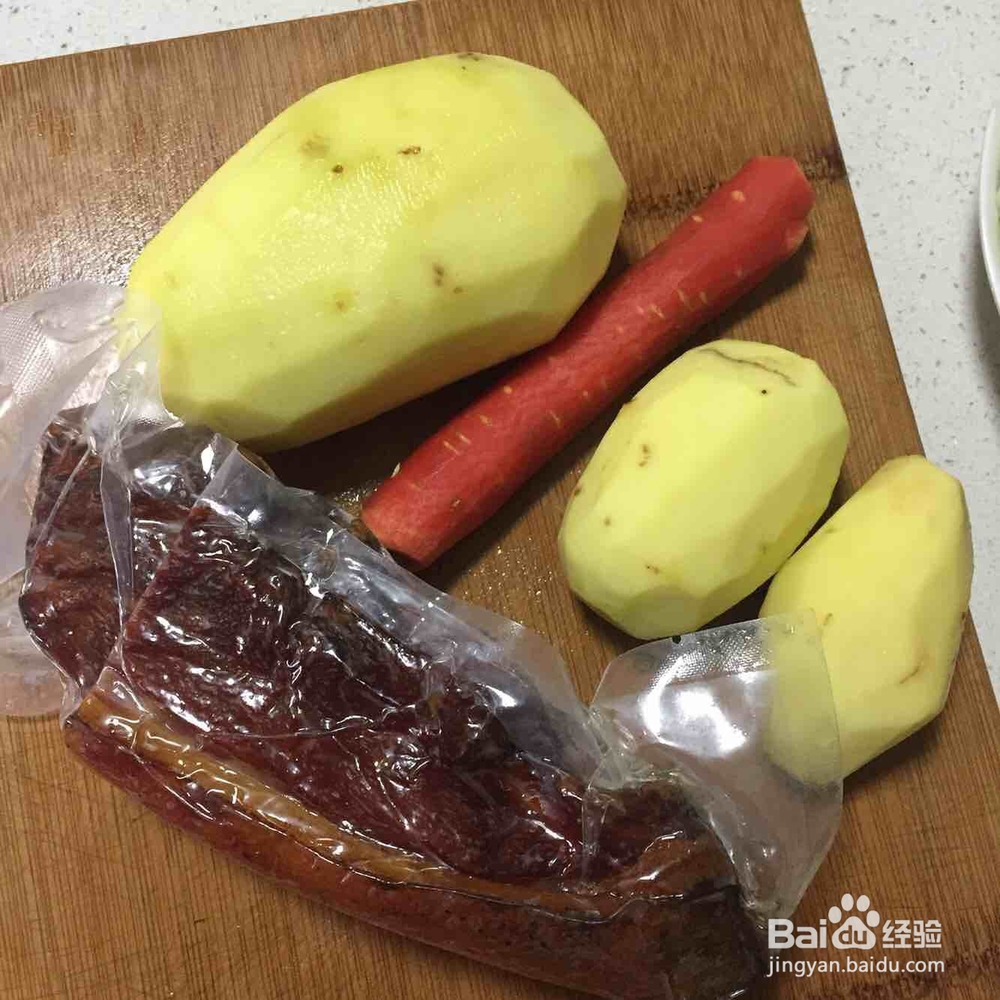好吃的腊肉土豆片家常做法