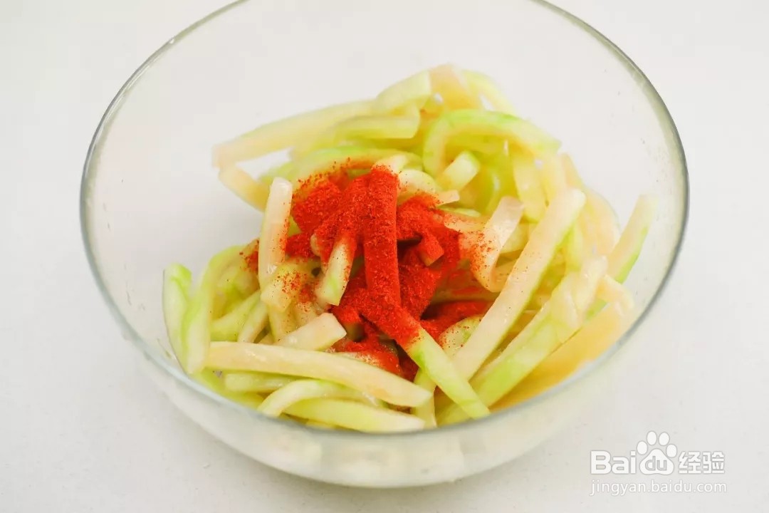 凉拌西瓜皮怎么做