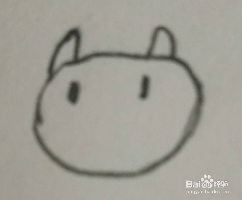 教你画简笔画蝙蝠
