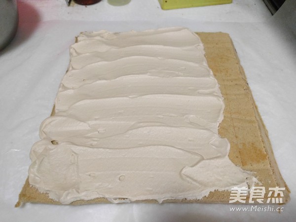 豹纹蛋糕卷的做法