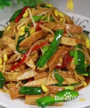 豆芽炒香干的简单做法