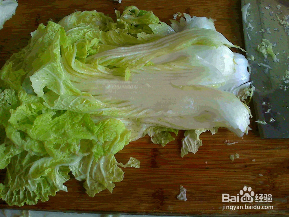 #美食#老年人怎样做好大白菜段焖土豆的备料