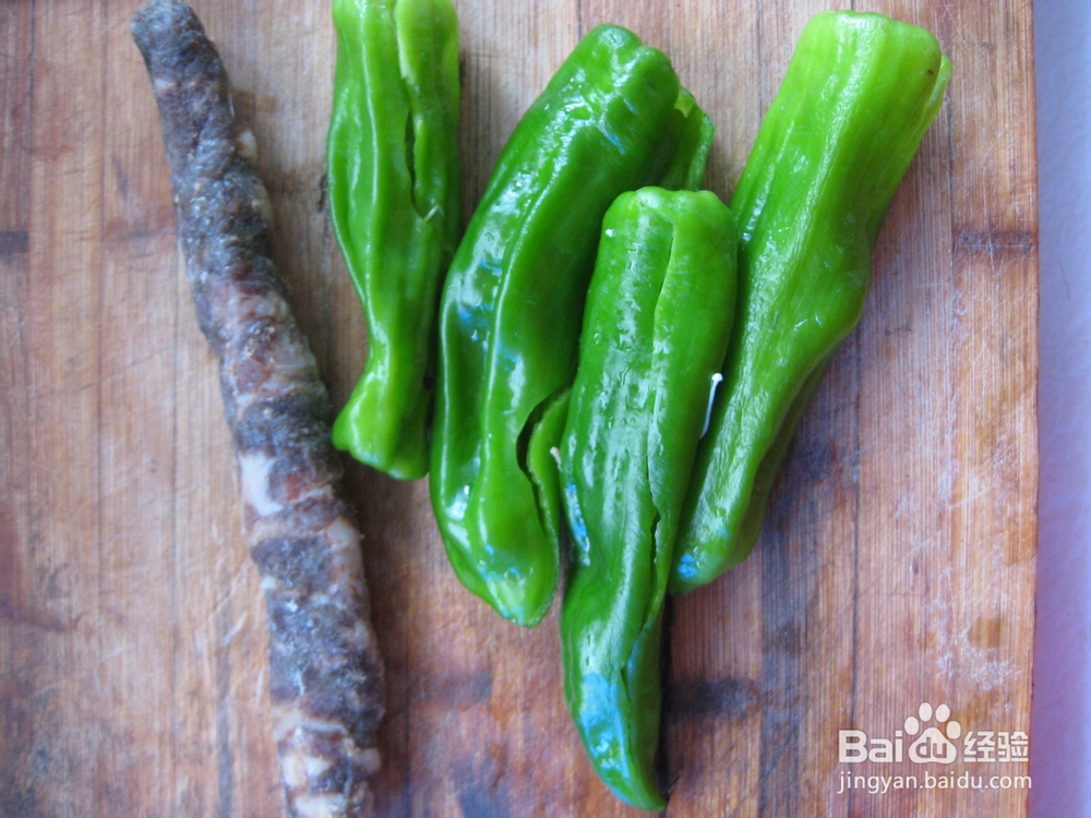 妈妈的味道--青椒炒香肠