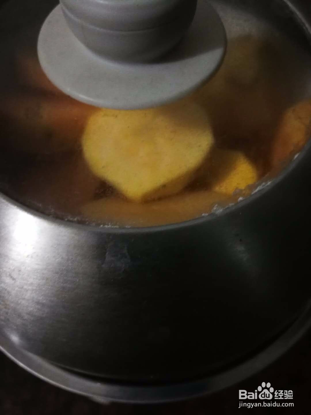 烤箱版无油红薯饼