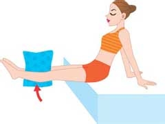 最有效的睡前床上瘦腿操