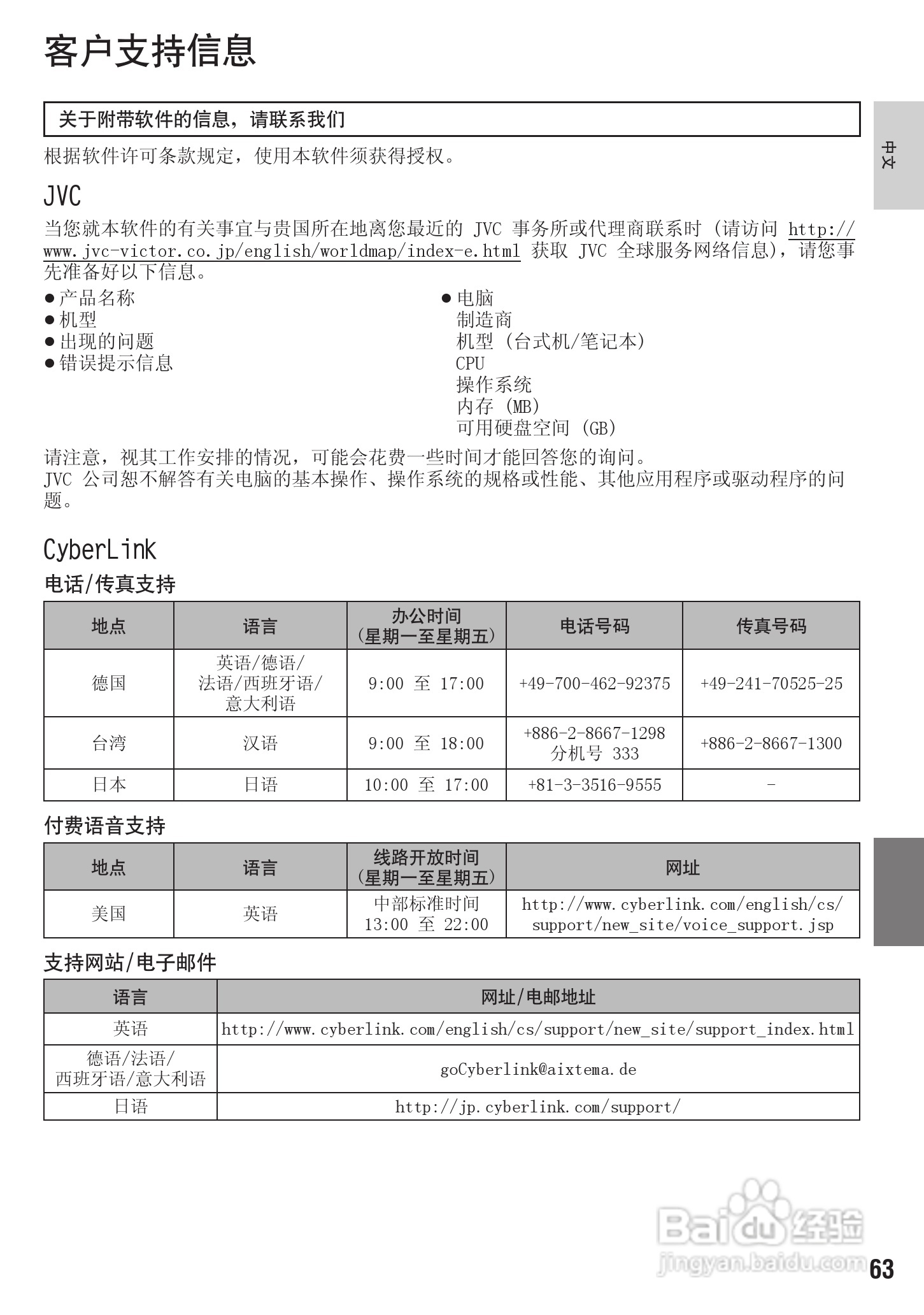 JVC LYT1894-002A 摄像机使用说明书:[7]